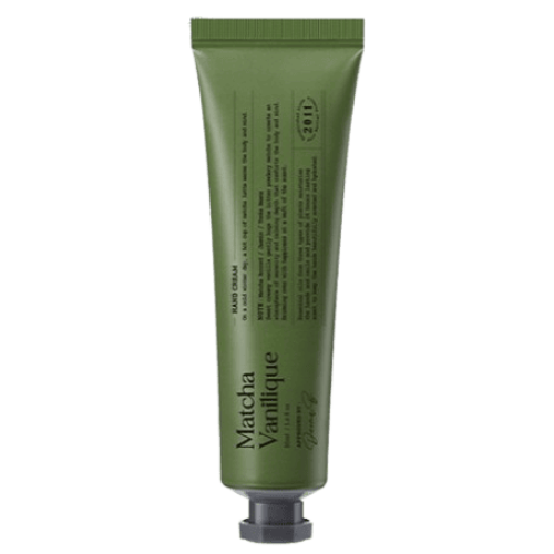 Крем для рук ламелярний з ароматом матча та ванілі Derma:B Narrative Hand Cream Matcha Vanilique